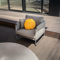 Fotel ogrodowy SODA antracyt