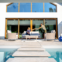 Fotel ogrodowy na balkon LOOP