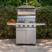 Grill ogrodowy gazowy LIPARI 4-palnikowy