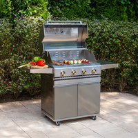 Grill ogrodowy gazowy LIPARI 4-palnikowy