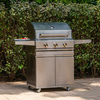 Grill ogrodowy gazowy VICO 3-palnikowy