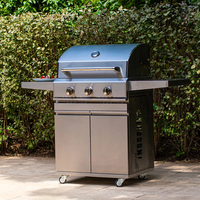 Grill ogrodowy gazowy VICO 3-palnikowy