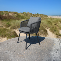 Krzesło ogrodowe HARBOUR antracyt