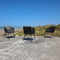 Krzesło ogrodowe HARBOUR antracyt