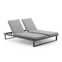 Leżak ogrodowy MALLORCA II antracyt
