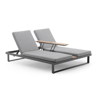 Leżak ogrodowy MALLORCA II antracyt