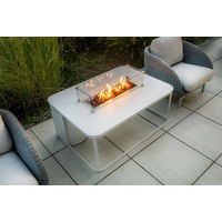 Palenisko FOGO prostokątne białe