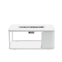 Palenisko FOGO prostokątne białe