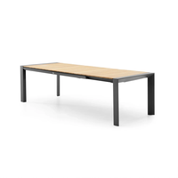 Stół ogrodowy MURO 200 - 320 cm antracyt