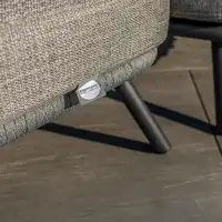 Zestaw mebli ogrodowych HARBOUR antracyt