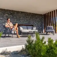 Zestaw mebli ogrodowych HARBOUR antracyt