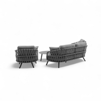 Zestaw mebli ogrodowych HARBOUR antracyt