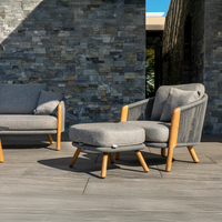 Zestaw mebli ogrodowych HAVEN antracyt