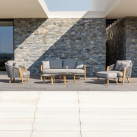 Zestaw mebli ogrodowych HAVEN antracyt