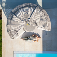 Zestaw mebli ogrodowych HUG II szarobeżowy