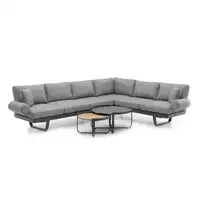 Zestaw mebli ogrodowych ORLANDO antracyt