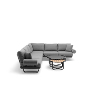 Zestaw mebli ogrodowych ORLANDO antracyt