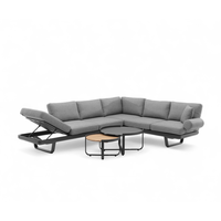 Zestaw mebli ogrodowych ORLANDO antracyt