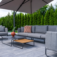 Zestaw mebli ogrodowych SODA I antracyt