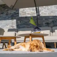 Zestaw ogrodowy narożny HAVEN mokka