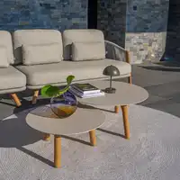 Zestaw ogrodowy narożny HAVEN mokka