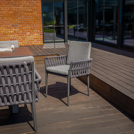 Krzesło ogrodowe HUG antracyt