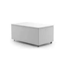Skrzynia na poduszki CONTENITORE 160cm biała 954L