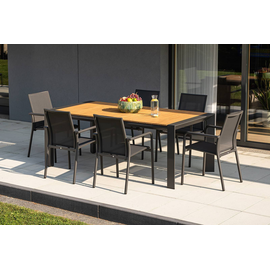 Stół ogrodowy MURO 200 - 320 cm antracyt