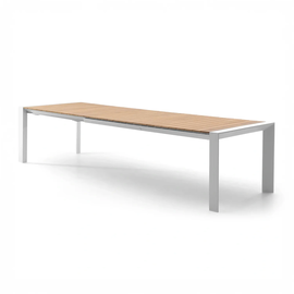 Stół ogrodowy MURO 200 - 320 cm biały