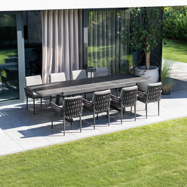 Stół ogrodowy rozkładany CLUB antracyt