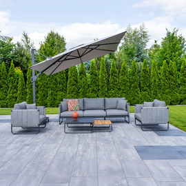 Zestaw mebli ogrodowych SODA I antracyt