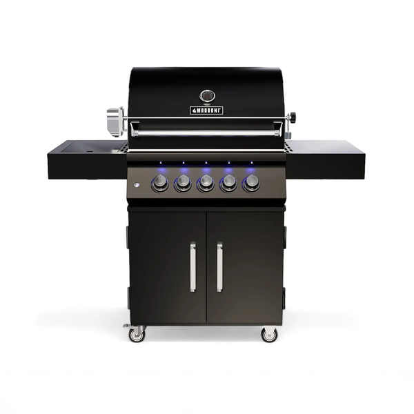 Grill ogrodowy gazowy PANAREA PRO 3-palnikowy czarny