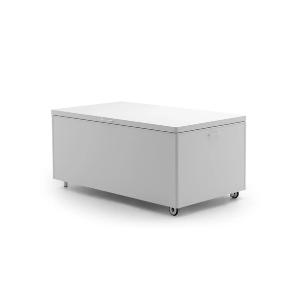 Skrzynia na poduszki CONTENITORE 160cm biała 954L