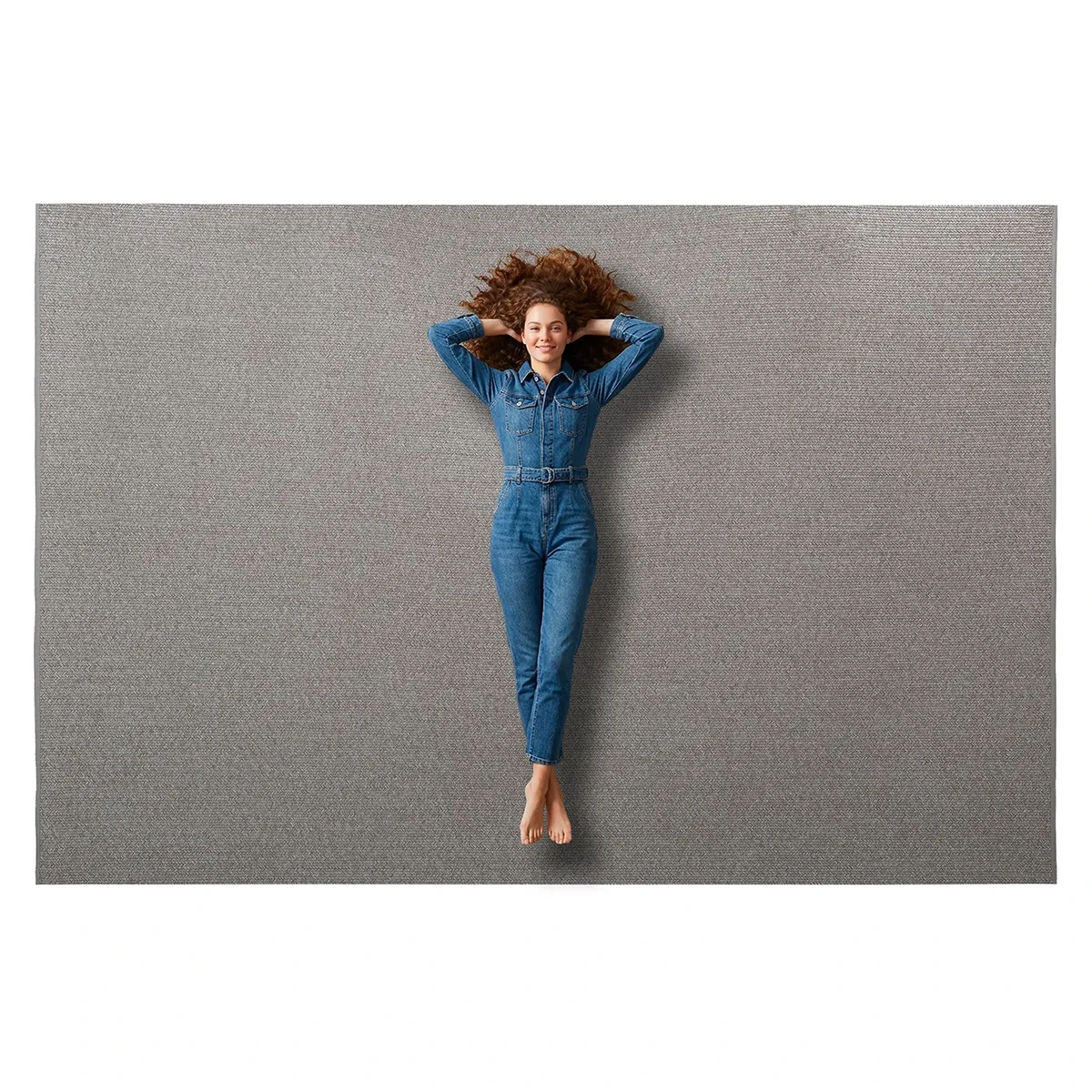 Dywan zewnętrzny Paros 200 x 300 cm jasnoszary