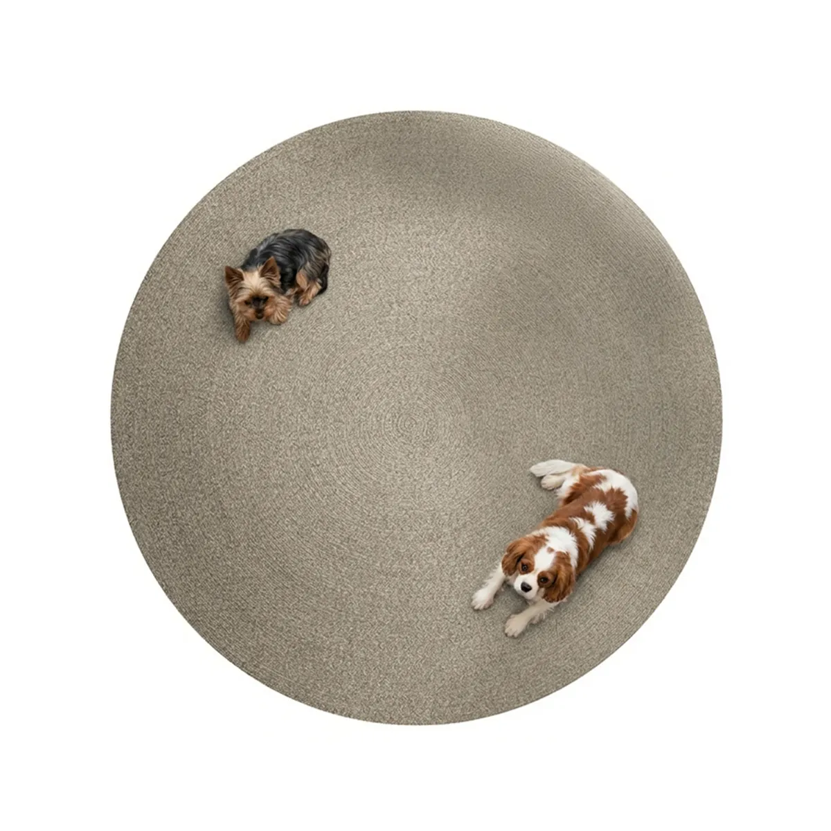 Dywan zewnętrzny Paros ø150cm piaskowy