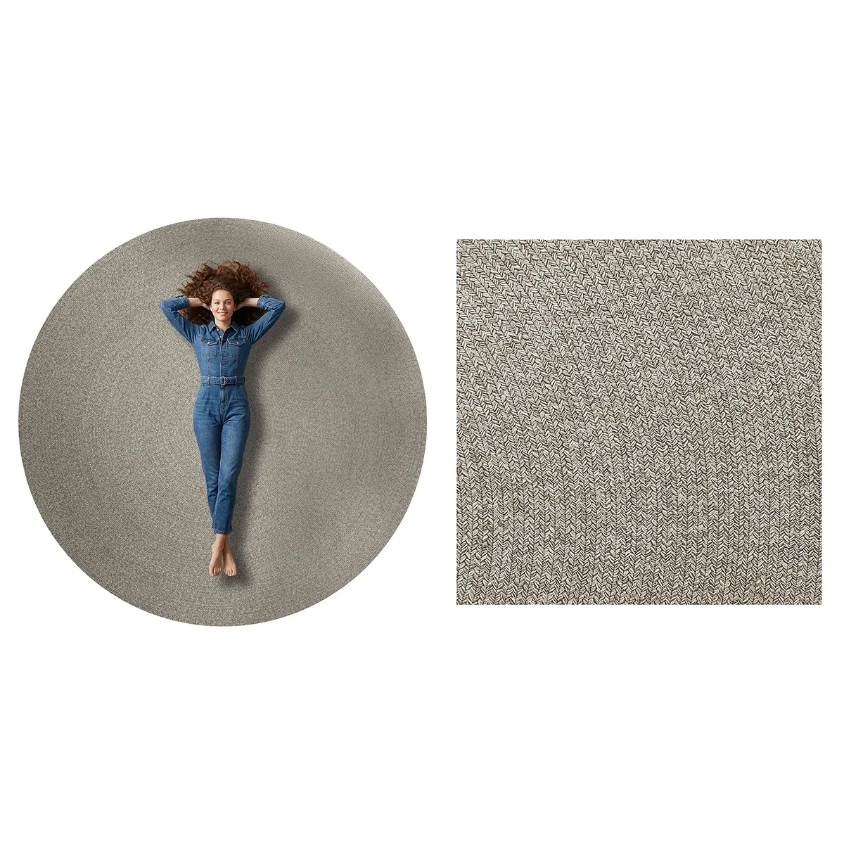 Dywan zewnętrzny Paros ø220cm piaskowy