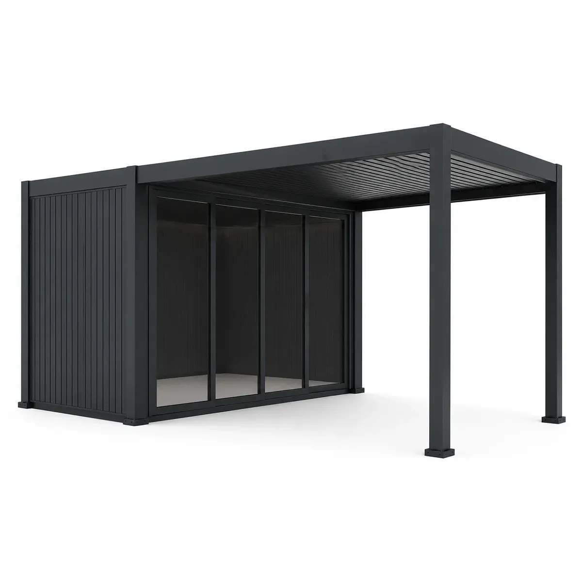 Elektryczna pergola tarasowa PRIME z oświetleniem LED 3x5m 1999 OUTLET