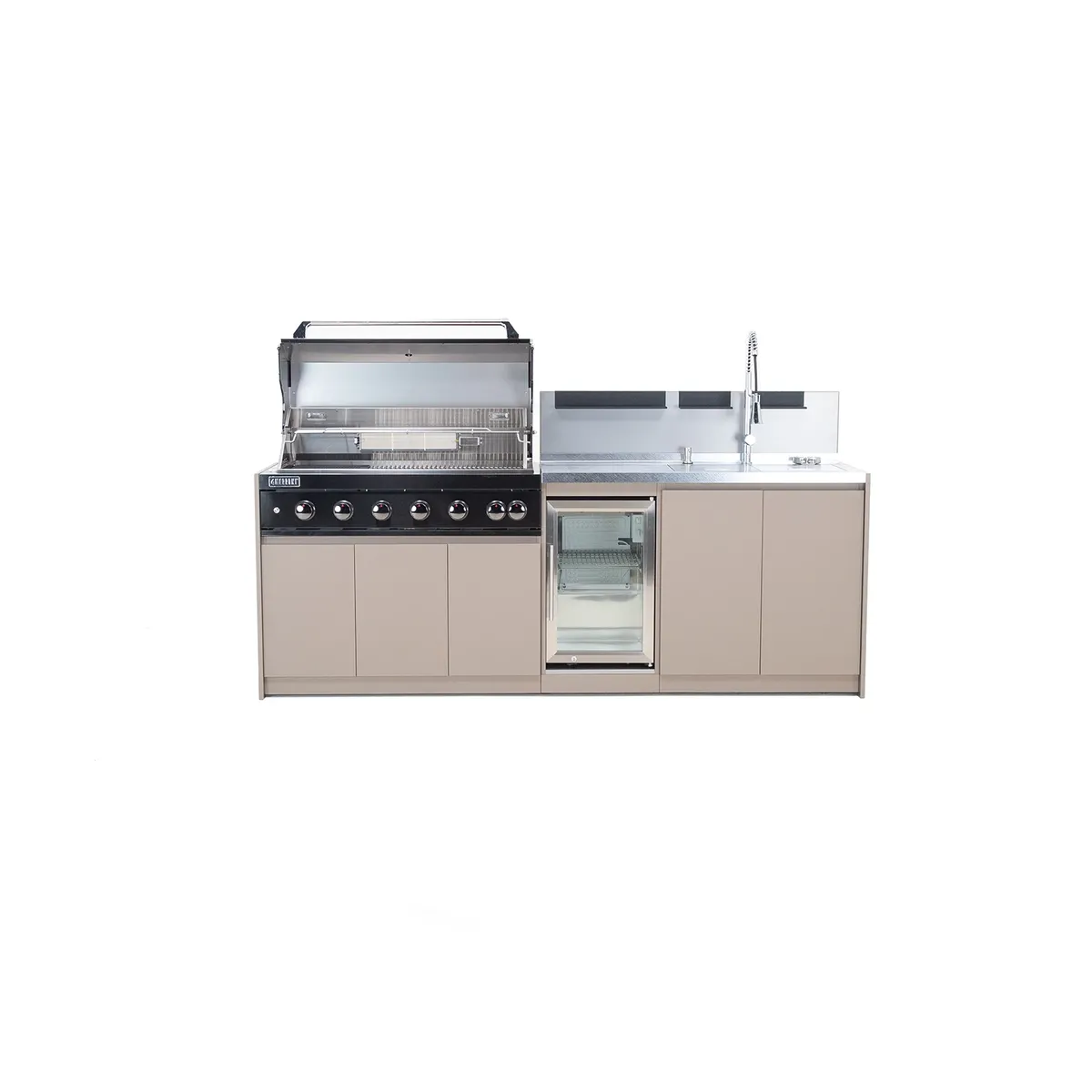 Grill ogrodowy gazowy - kuchnia BBQ VIEJA 6-palnikowa (1)