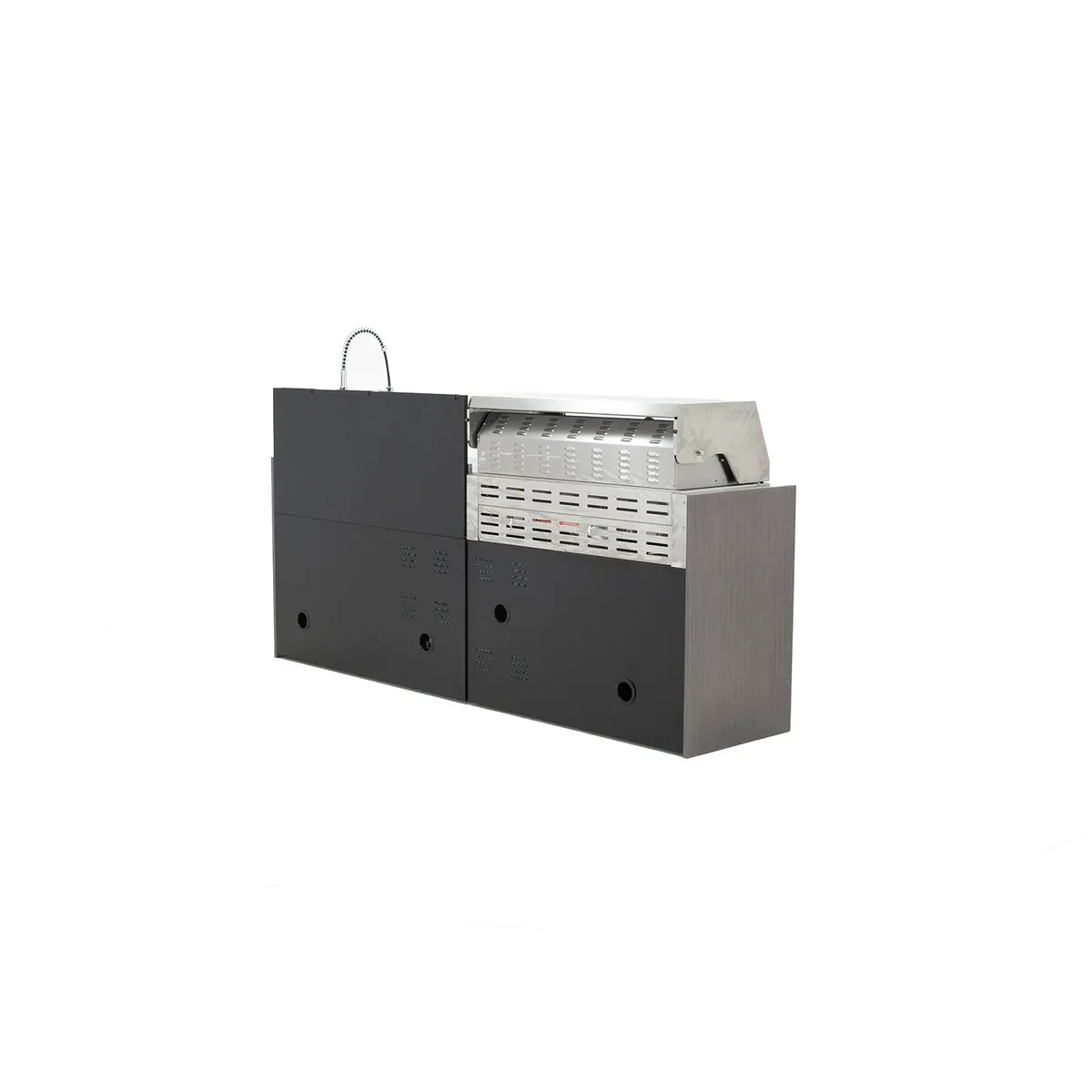 Grill ogrodowy gazowy - kuchnia BBQ VIEJA 6-palnikowa brązowa 1936 OUTLET (1)