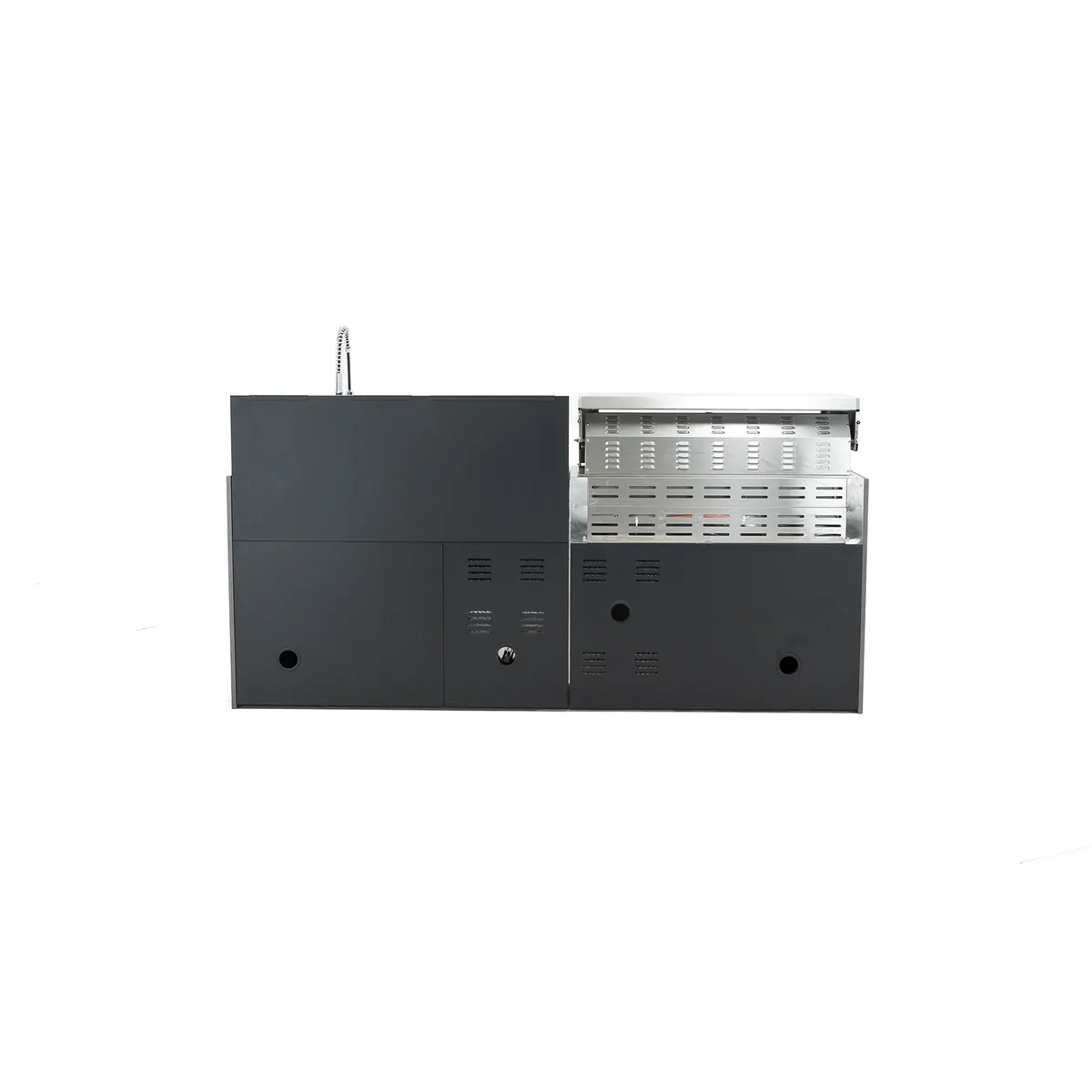 Grill ogrodowy gazowy - kuchnia BBQ VIEJA 6-palnikowa brązowa 1936 OUTLET (1)