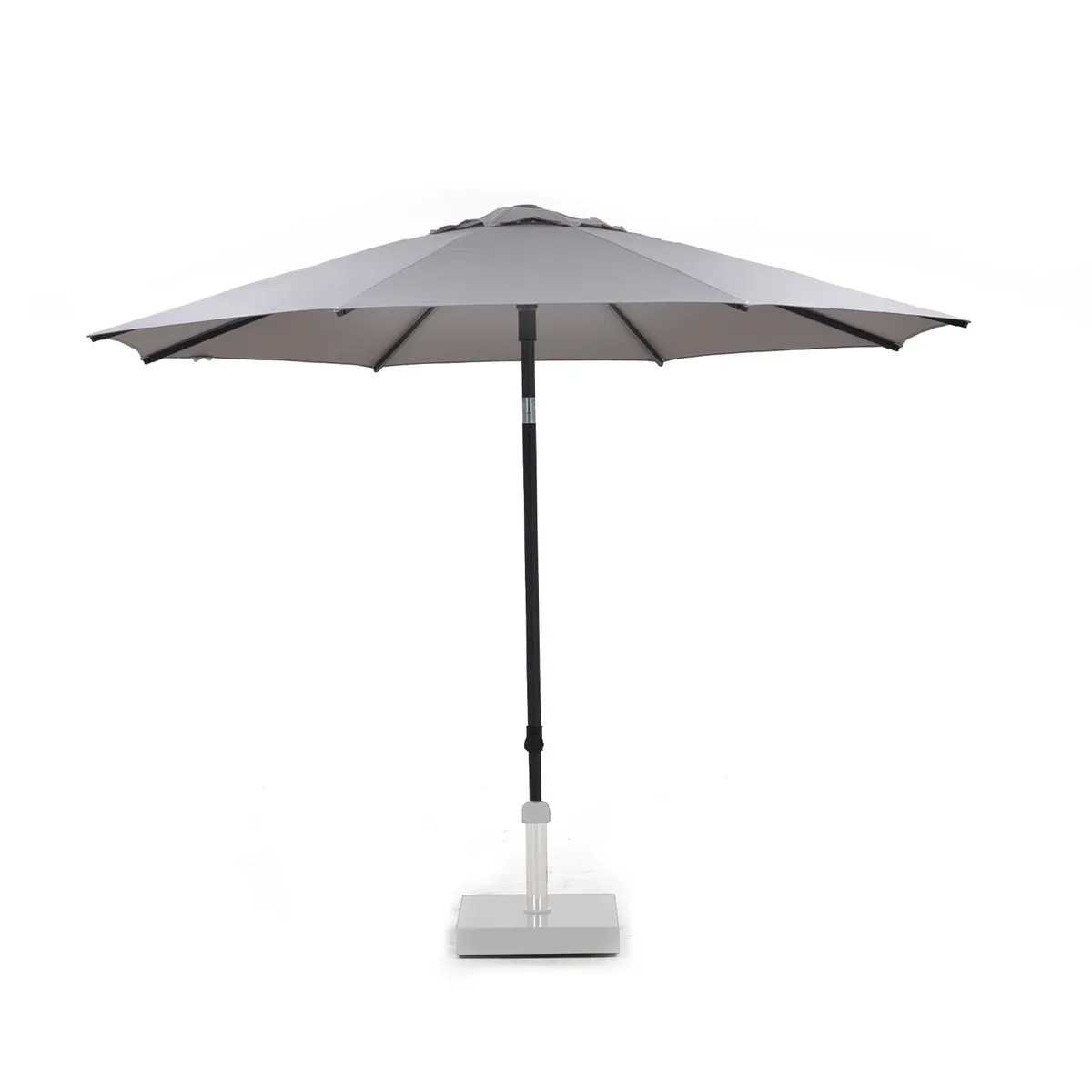 Parasol ogrodowy ​​​​​​ZENITH Ø2m antracyt - Wariant kolorystyczny: Grey