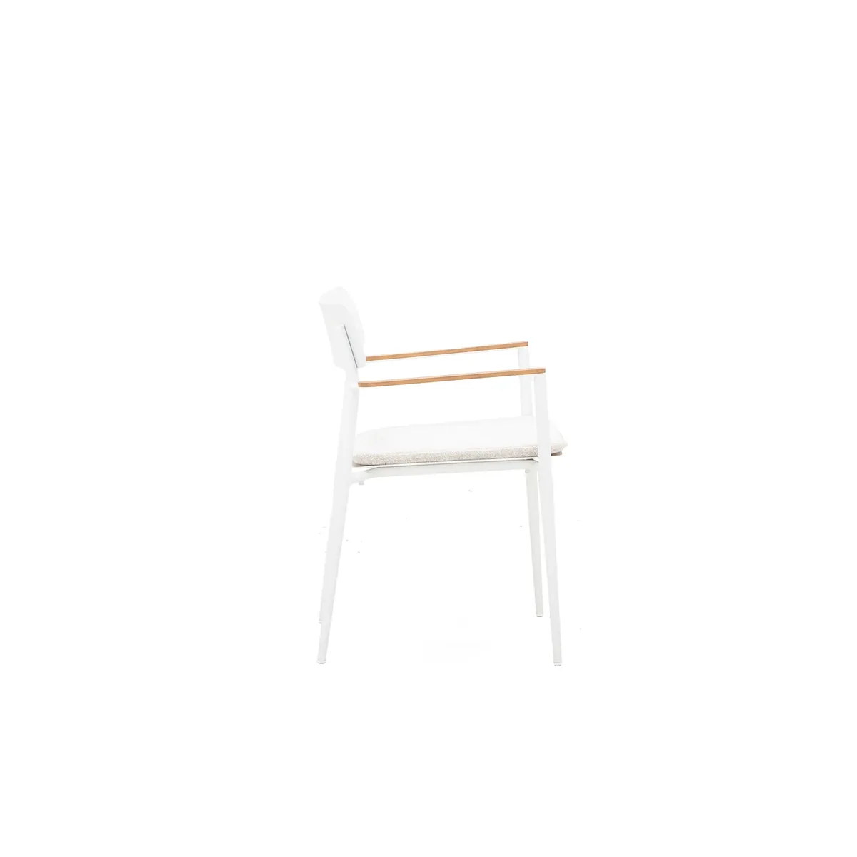 Krzesło ogrodowe PEAK biała