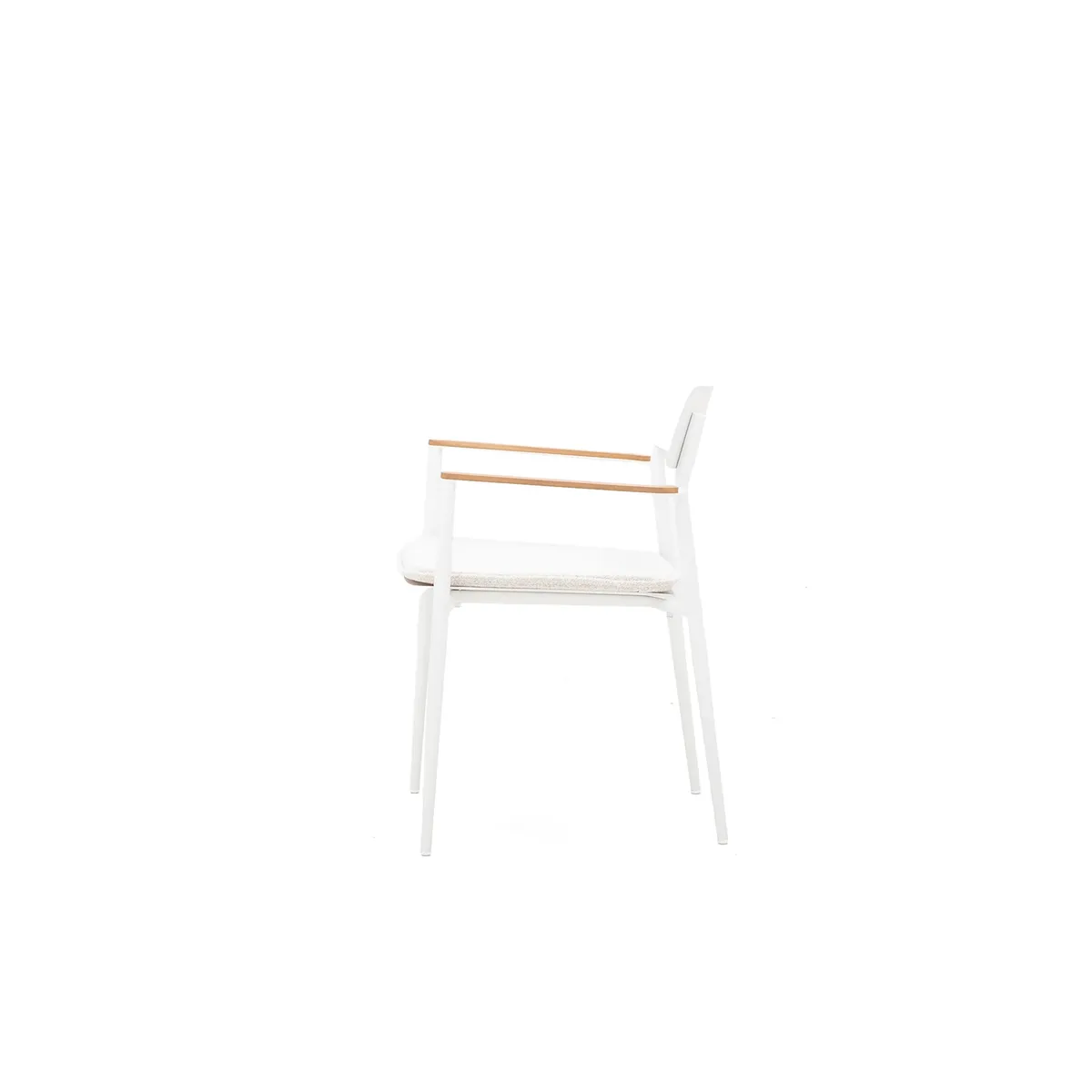 Krzesło ogrodowe PEAK biała