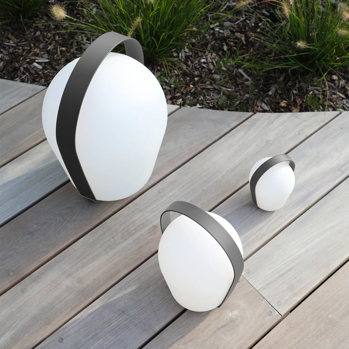 Lampa ogrodowa BOB L antracyt