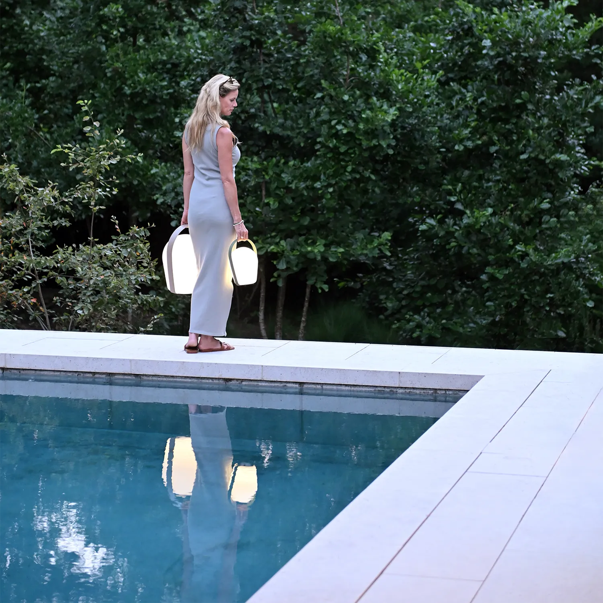 Lampa ogrodowa BOB XL mokka