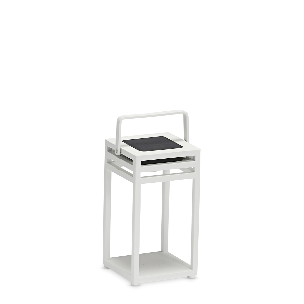 Lampa solarna EMMA biała 15x15x28cm