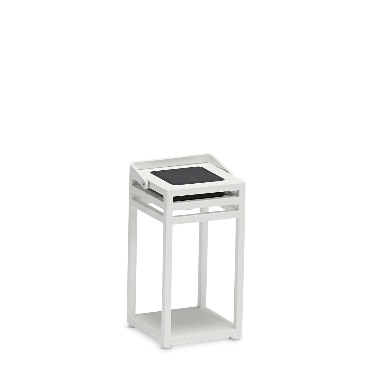 Lampa solarna EMMA biała 15x15x28cm