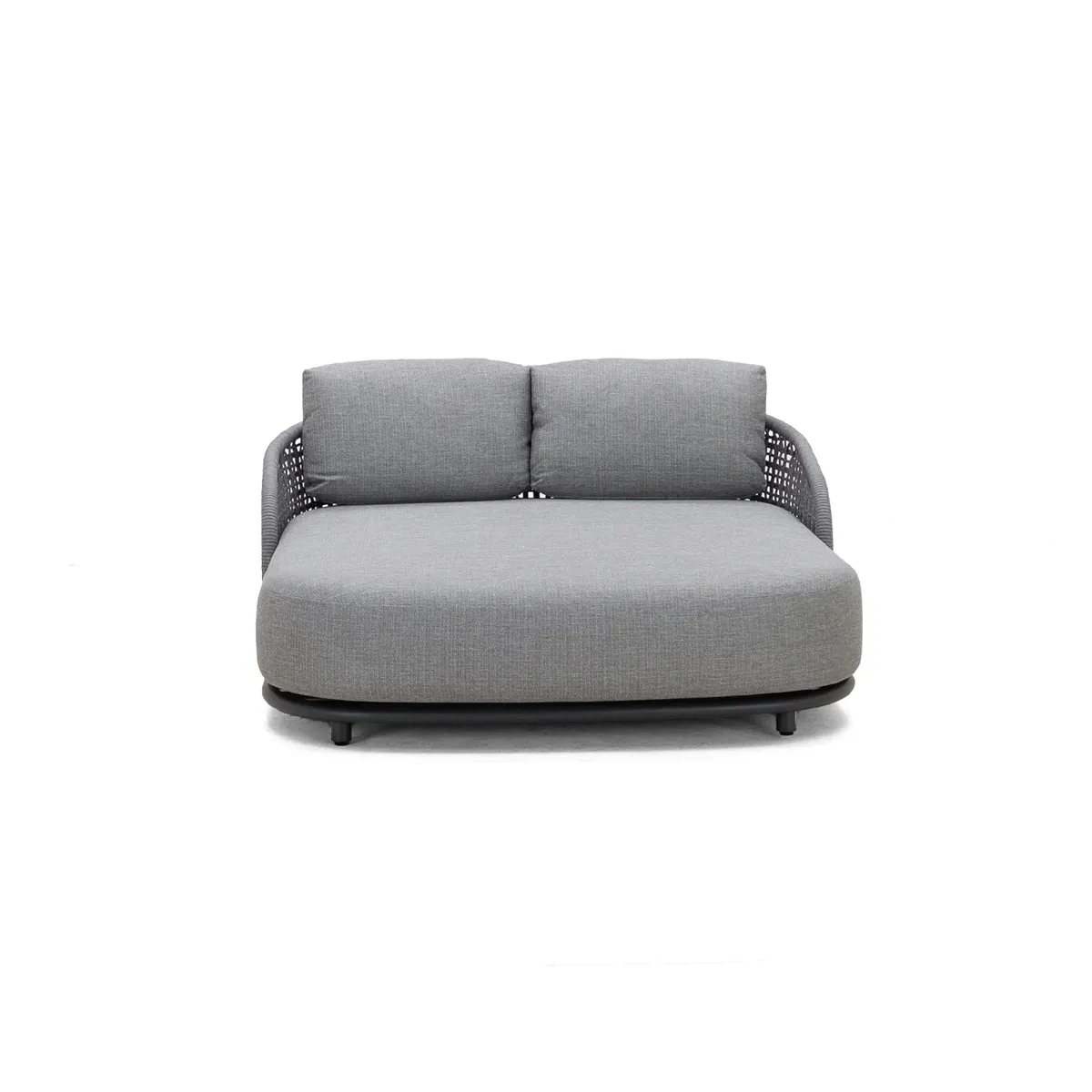 Leżanka dwuosobowa WAVE biała 1959 OUTLET (1)