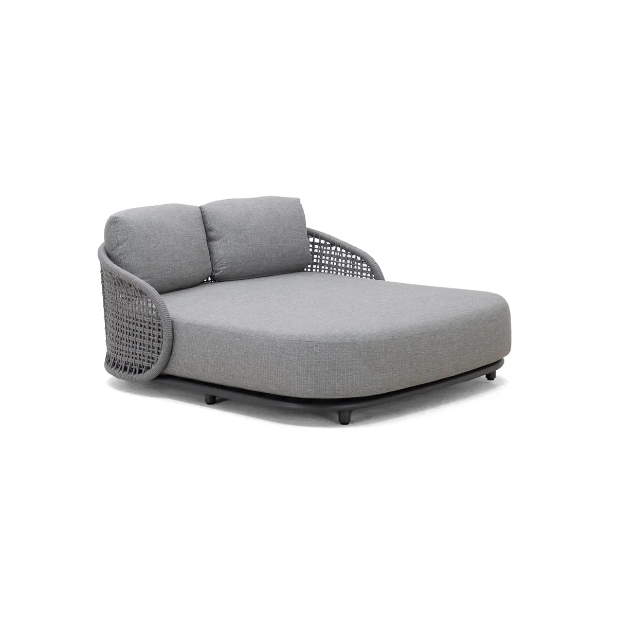 Leżanka dwuosobowa WAVE biała 1959 OUTLET (1)