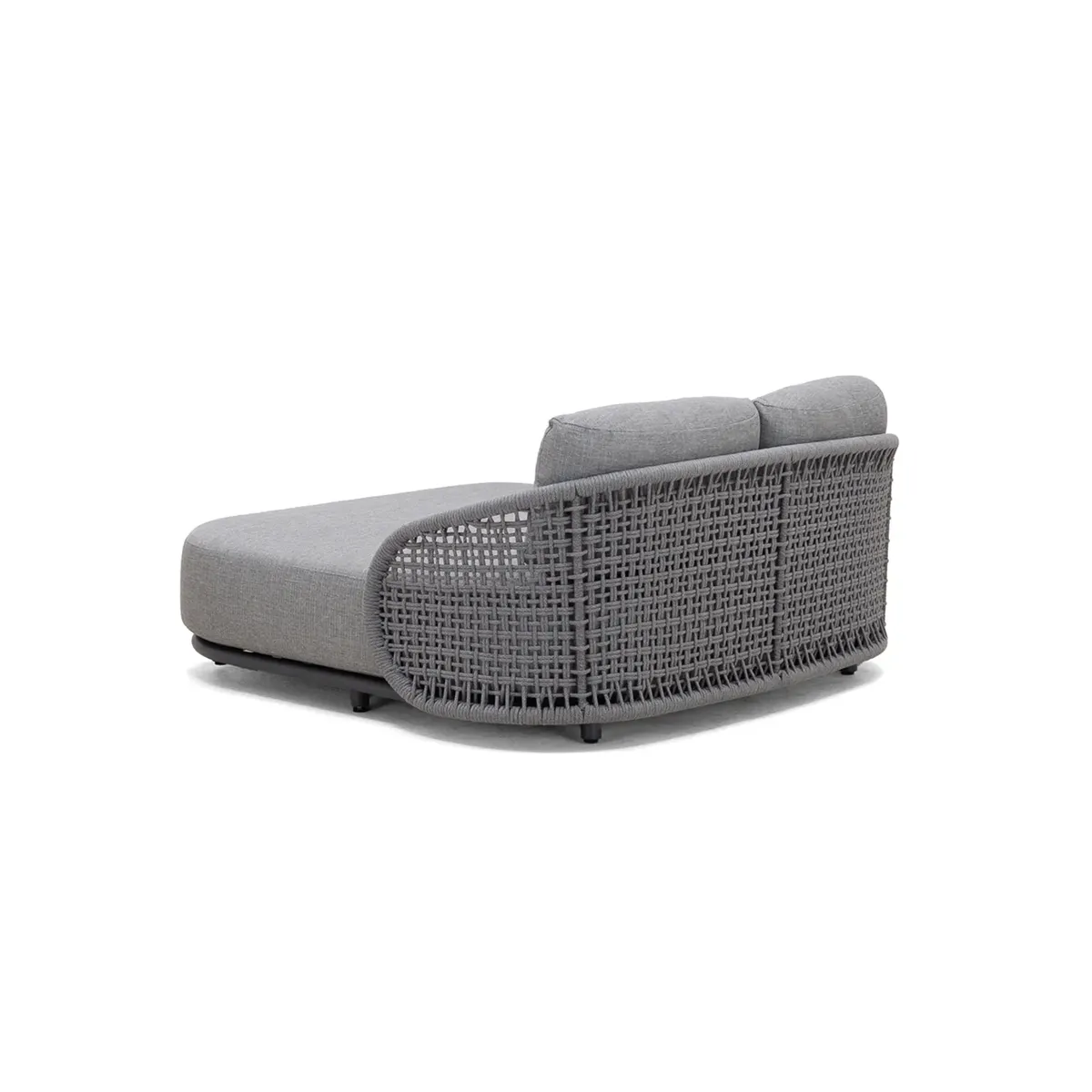 Leżanka dwuosobowa WAVE biała 1959 OUTLET (1)